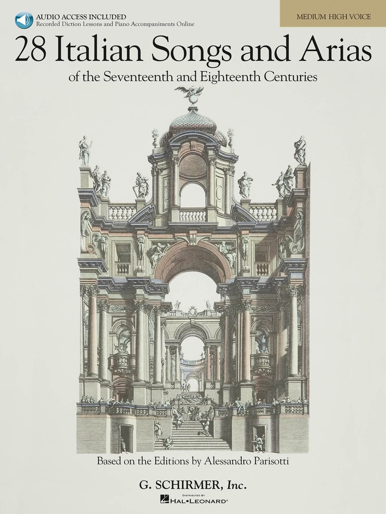 28 Italian Songs and Arias -17th & 18th Centuries (Medium High)