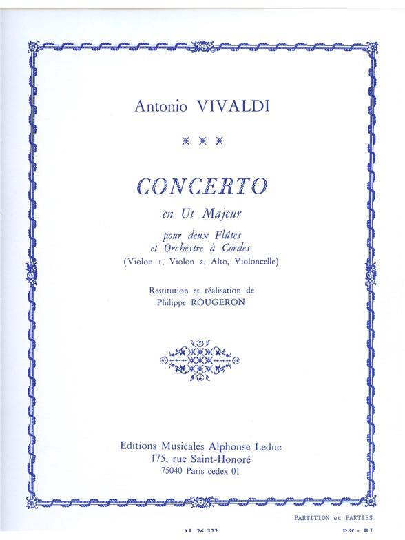 Concerto in C Major, RV.533 (Score & parts)