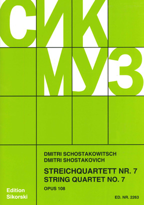 String Quartet No.7 (Set of parts)