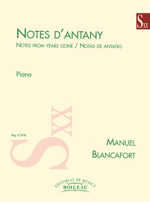 Notes d'Antany