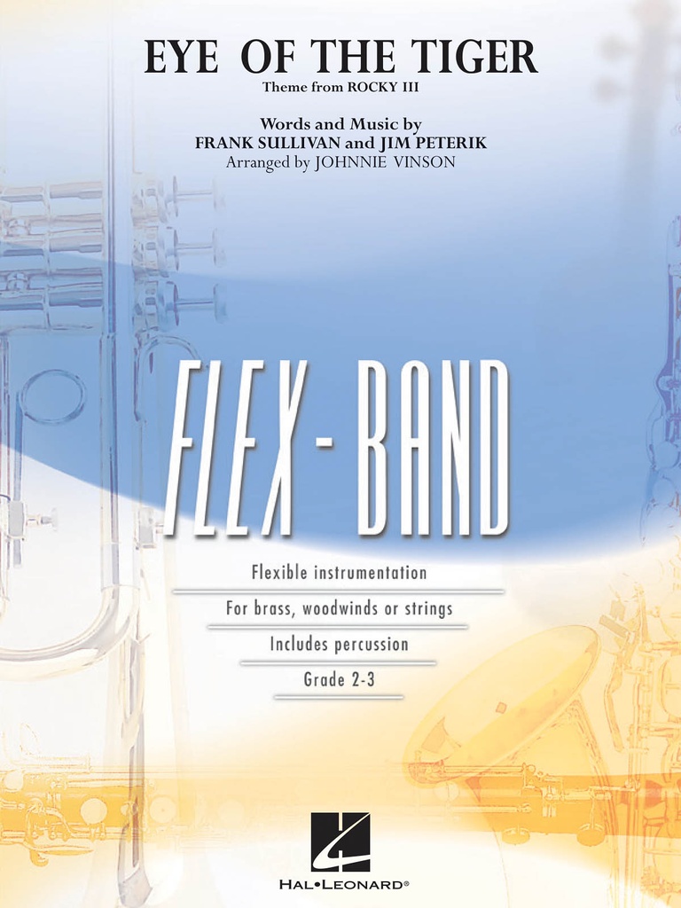 Eye of the Tiger (Theme from Rocky III, Flex-band score & parts)