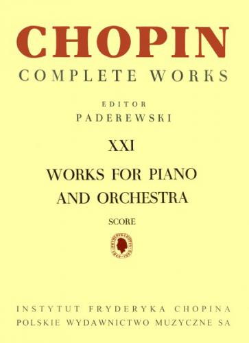 Works for Piano and Orchestra (Score)