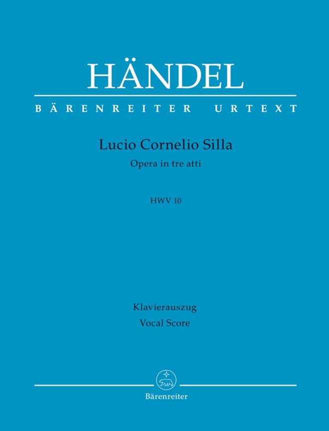 Lucio Cornelio Silla, HWV.10 (Vocal score)