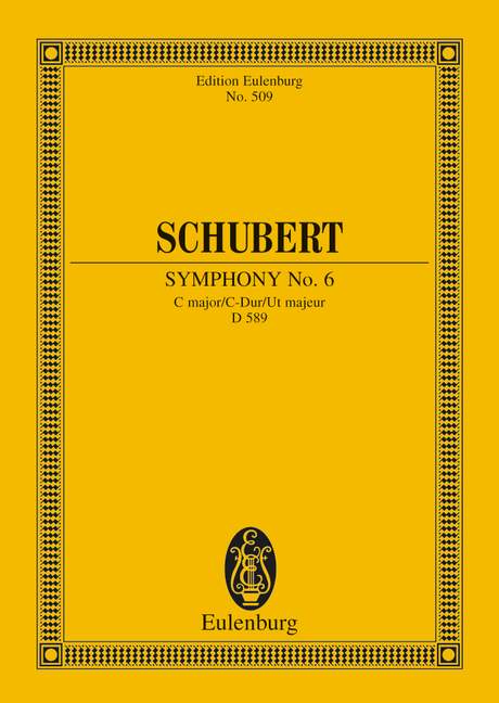 Symphony Nr.6, C Major, D.589 - Die Kleine (Study score)