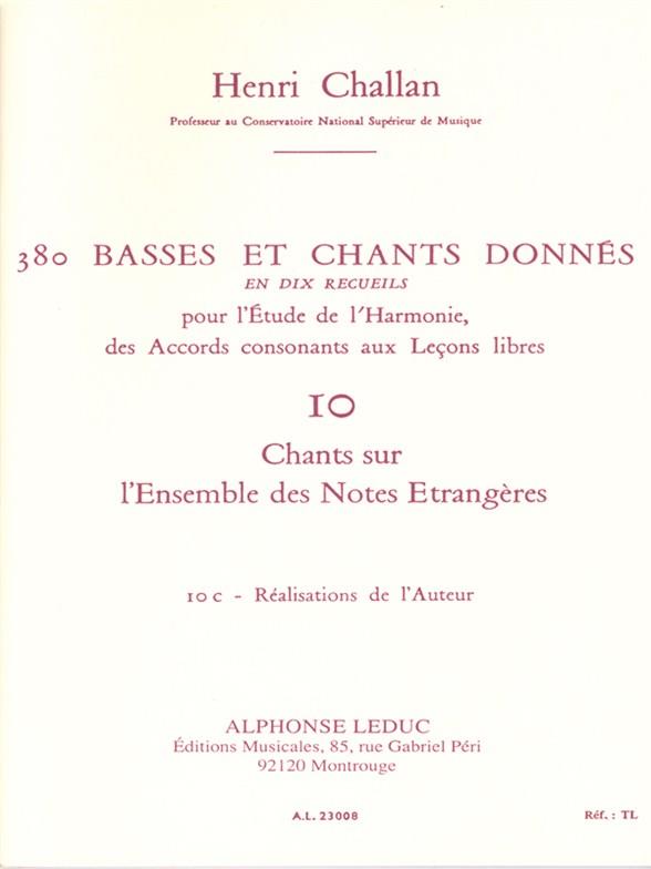 380 Basses et chants donnes - 10c