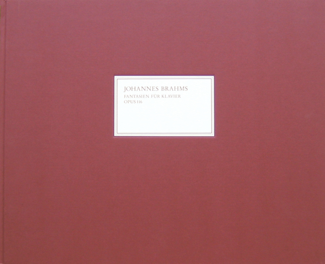 Fantasies op. 116 no. 1-7 (Facsimile, hardcover)