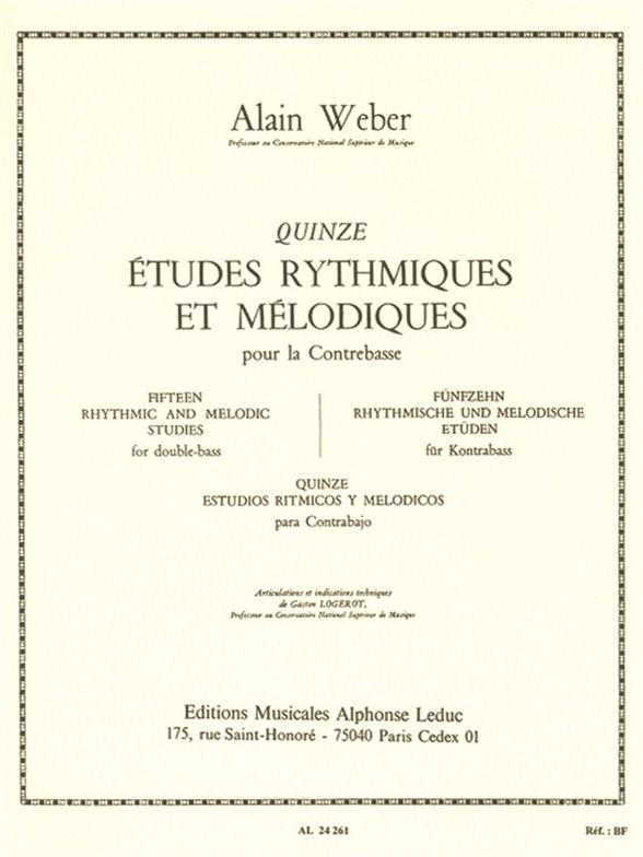 15 Rhythmic And Melodic Studies
