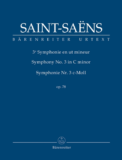 Symphony no. 3 in C minor, Op. 78 (Study score)