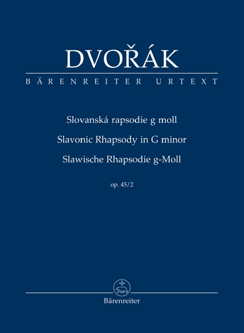 Slavonic Rhapsody in G minor, Op. 45/2 (Study score)