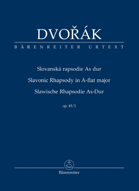 Slavonic Rhapsody in A flat major, Op. 45/3 (Study score)