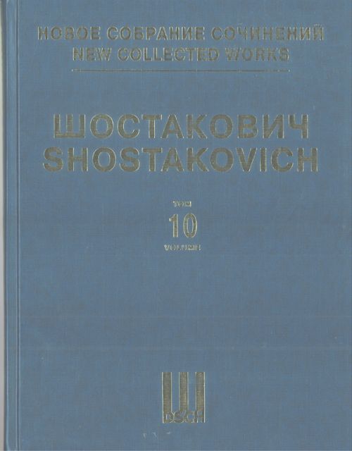 Symphony No.10, Op.93 (New collected works - Full score, hardcover)