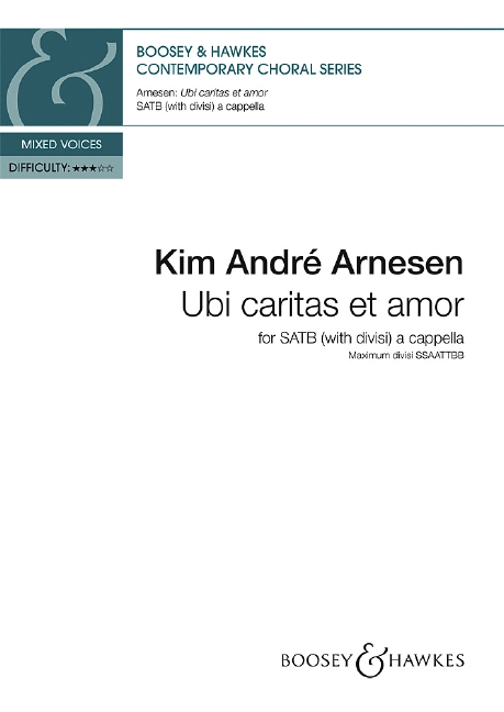 Ubi Caritas et Amor (Choral score)