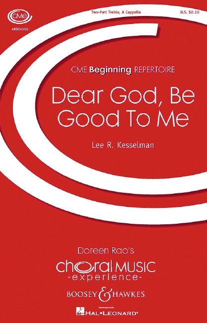 Dear God, Be Good To Me (Choral score)