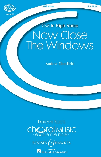 Now Close The Windows (Choral score)