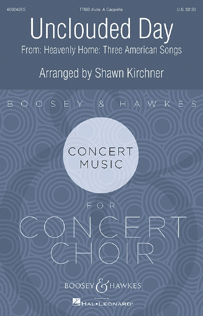 Unclouded Day (Choral score)