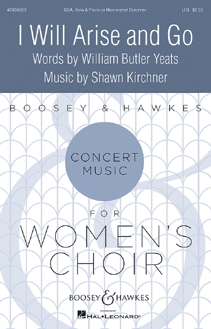 I Will Arise and Go (Choral score)