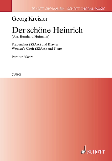 Der schöne Heinrich (Choral score)