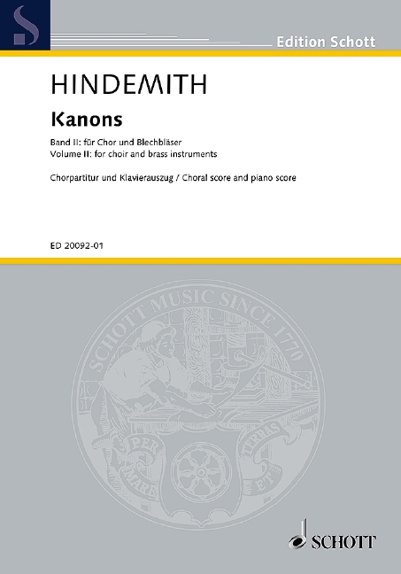 Kanons - Vol.2 (Vocal score) (Choral score)