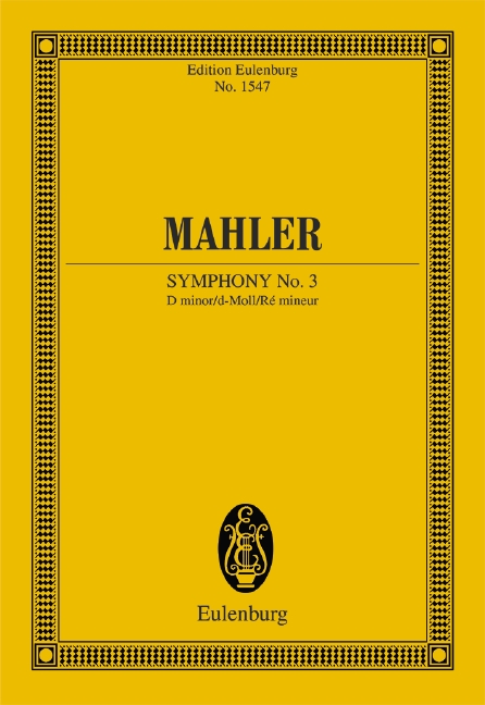 Symphony No.3 D minor (Study score)