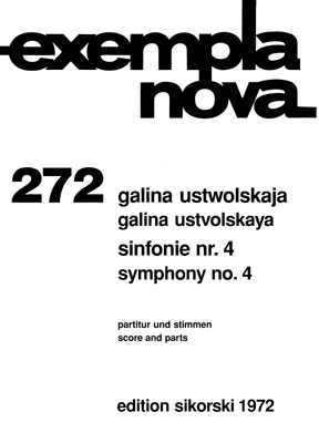 Symphony No.4 (Score & parts)