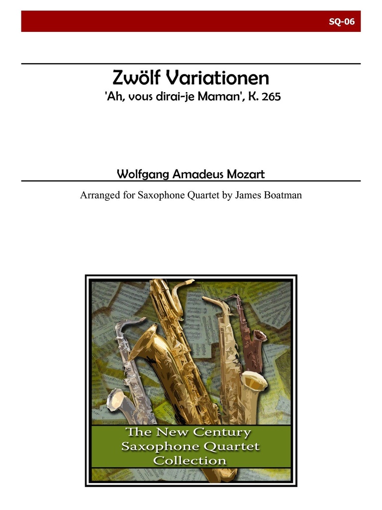 12 Variationen (Score & parts)