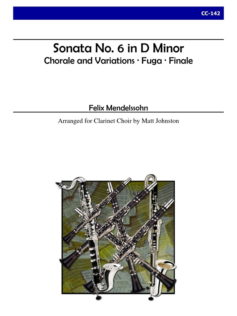 Sonata No.6 in D Minor (Score & parts)