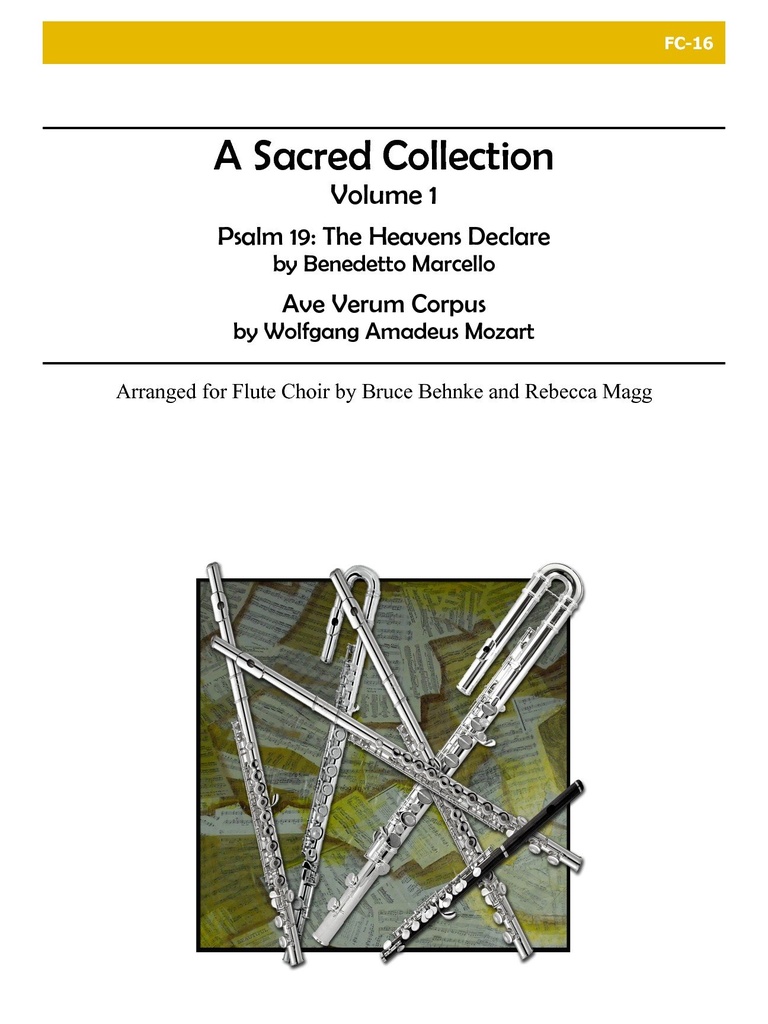 A Sacred Collection - The Heavens Declare - Ave Verum Corpus  (Score & parts)