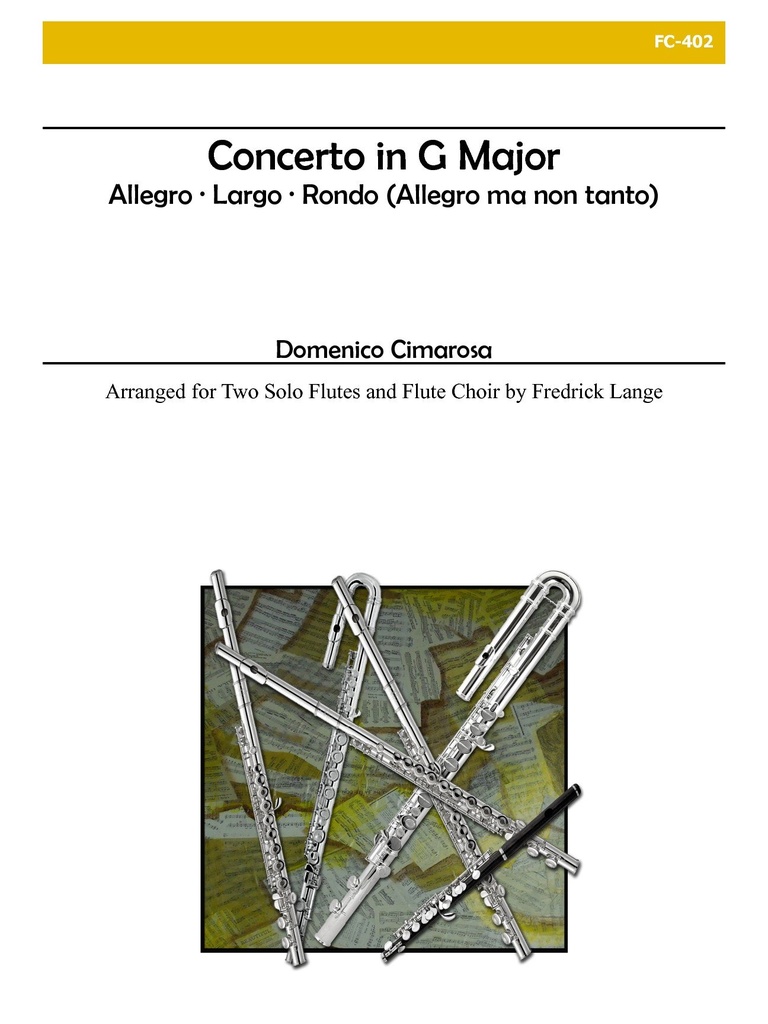 Concerto in G Major  (Score & parts)