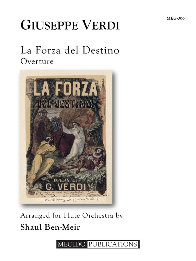 La Forza del Destino Overture (Score & parts)