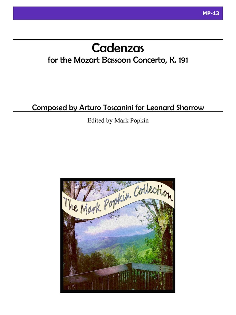 Bassoon Concerto, K. 191 - Cadenzas