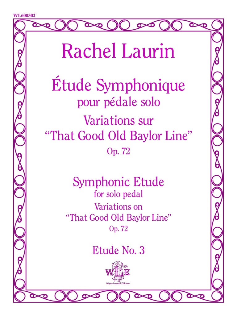 Etude Symphonique, Op.72