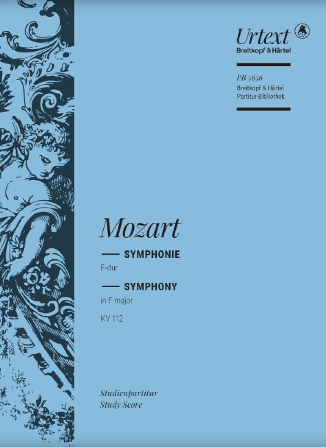 Symphony [No. 13] in F major, KV.112 (Study score)