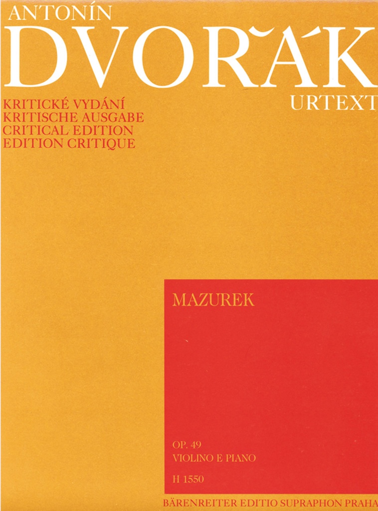 Mazurek for Violin and Orchestra E minor, Op.49 (Score & parts)