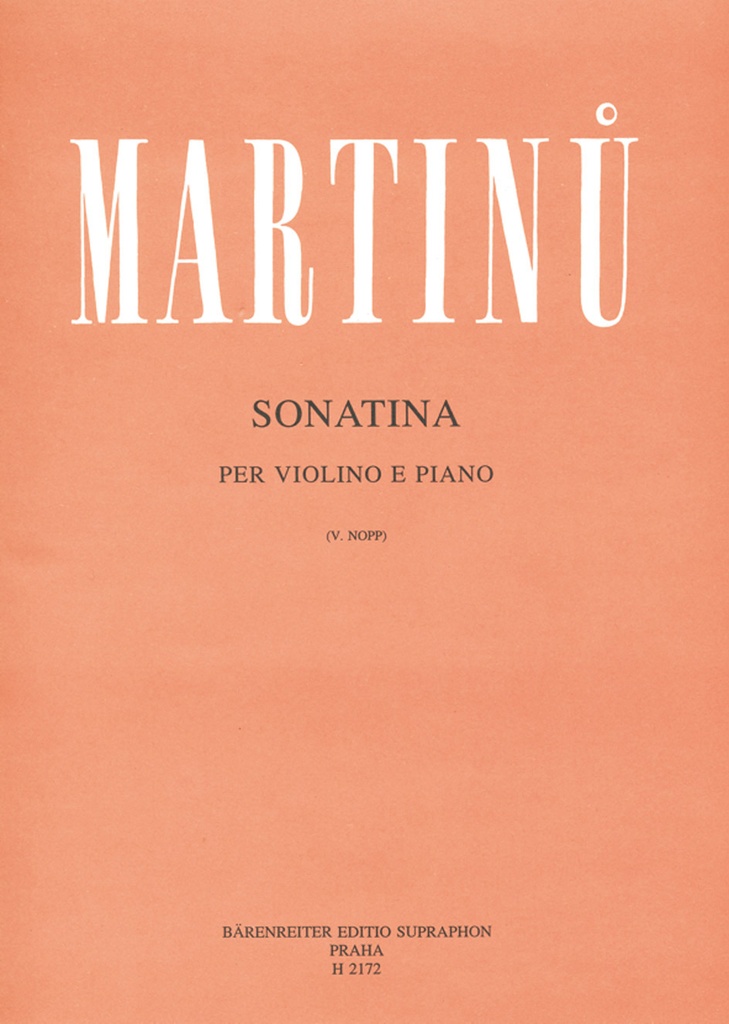 Sonatina for Violin and Piano (Score & parts)