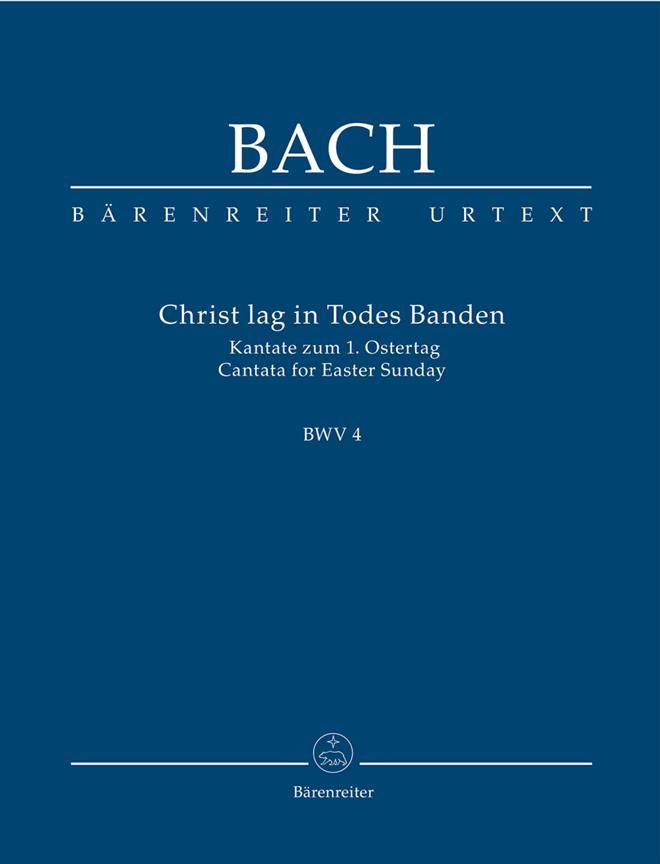 Christ lay by death enshrouded, BWV.4 (Christ lay in grim death's prison) (Study score, Urtext edition)
