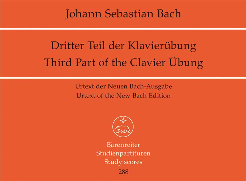 Klavierübung dritter Teil (Study score, Urtext edition, Anthology)
