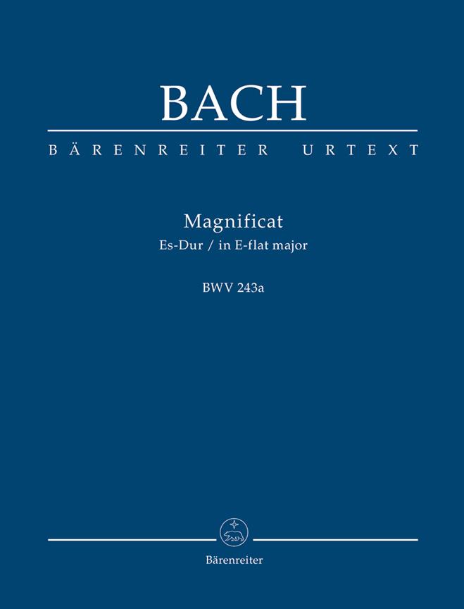 Magnificat E-flat major, BWV.243a (Study score, Urtext edition)