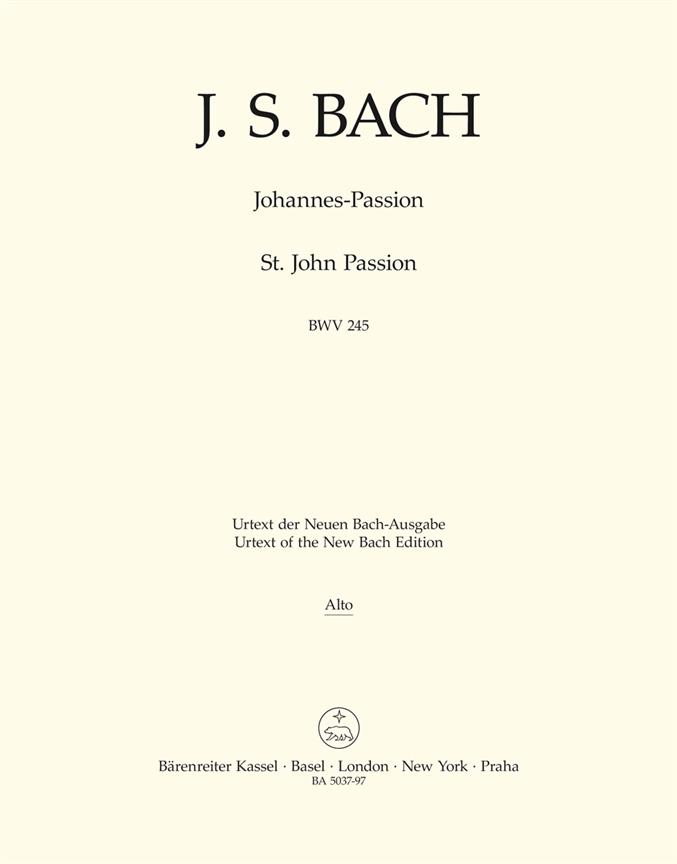 Johannes-Passion, BWV.245 (A)
