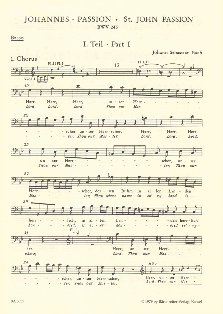 Johannes-Passion, BWV.245 (B)