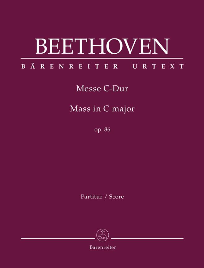 Mass C major, Op.86 (Full score, Urtext edition)