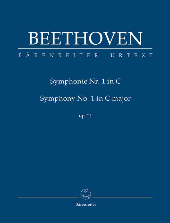Symphony No.1 C major, Op.21 (Study score, Urtext edition)