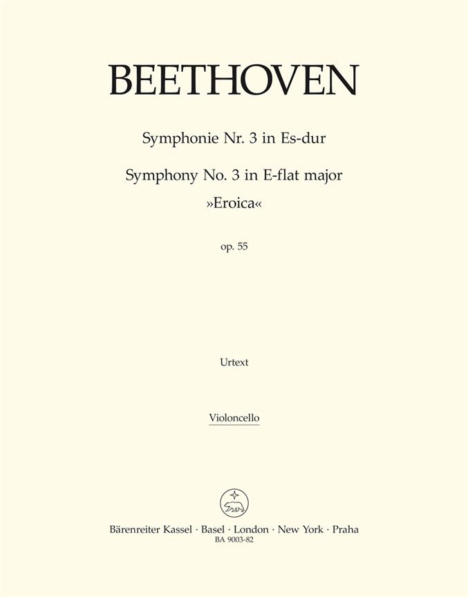 Symphony No.3 E-flat major, Op.55 'Eroica' (Cello)