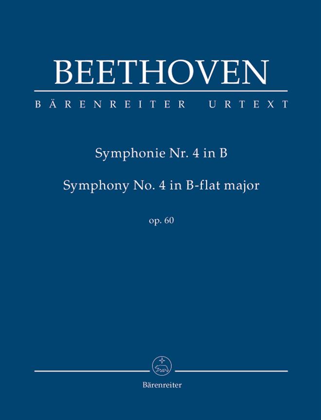 Symphony No.4 B-flat major, Op.60 (Study score, Urtext edition)