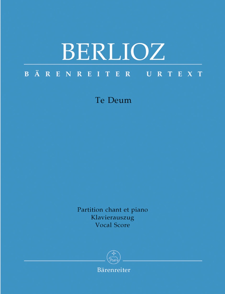 Te Deum, Op.22 Hol 118 (Vocal score, Urtext edition)