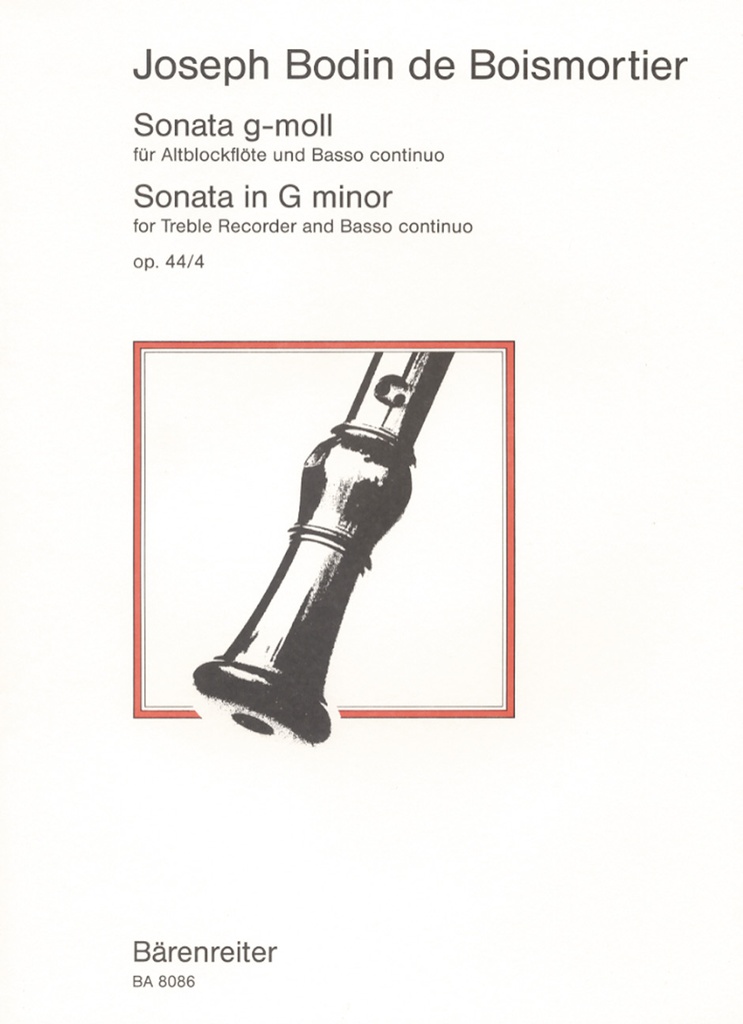 Sonate g-Moll, Op.44/4 (Score & parts)