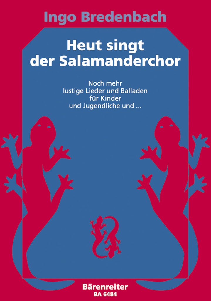 Heut singt der Salamanderchor (Full score)