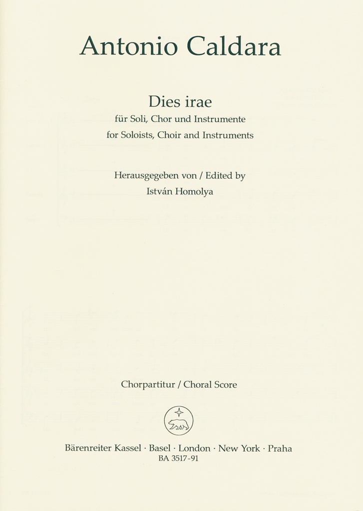 Dies irae (Choral score)