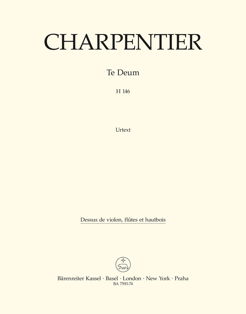 Te Deum D major, H.146 (Flutes, Oboes & Violin 1)