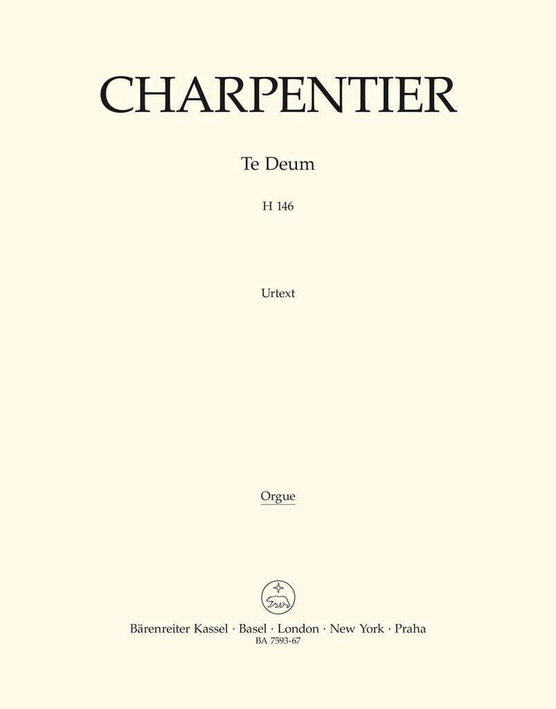 Te Deum D major, H.146 (Organ)