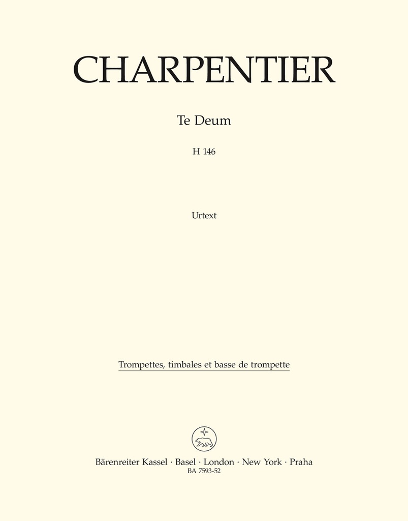 Te Deum D major, H.146 (Trumpets & Timpani)